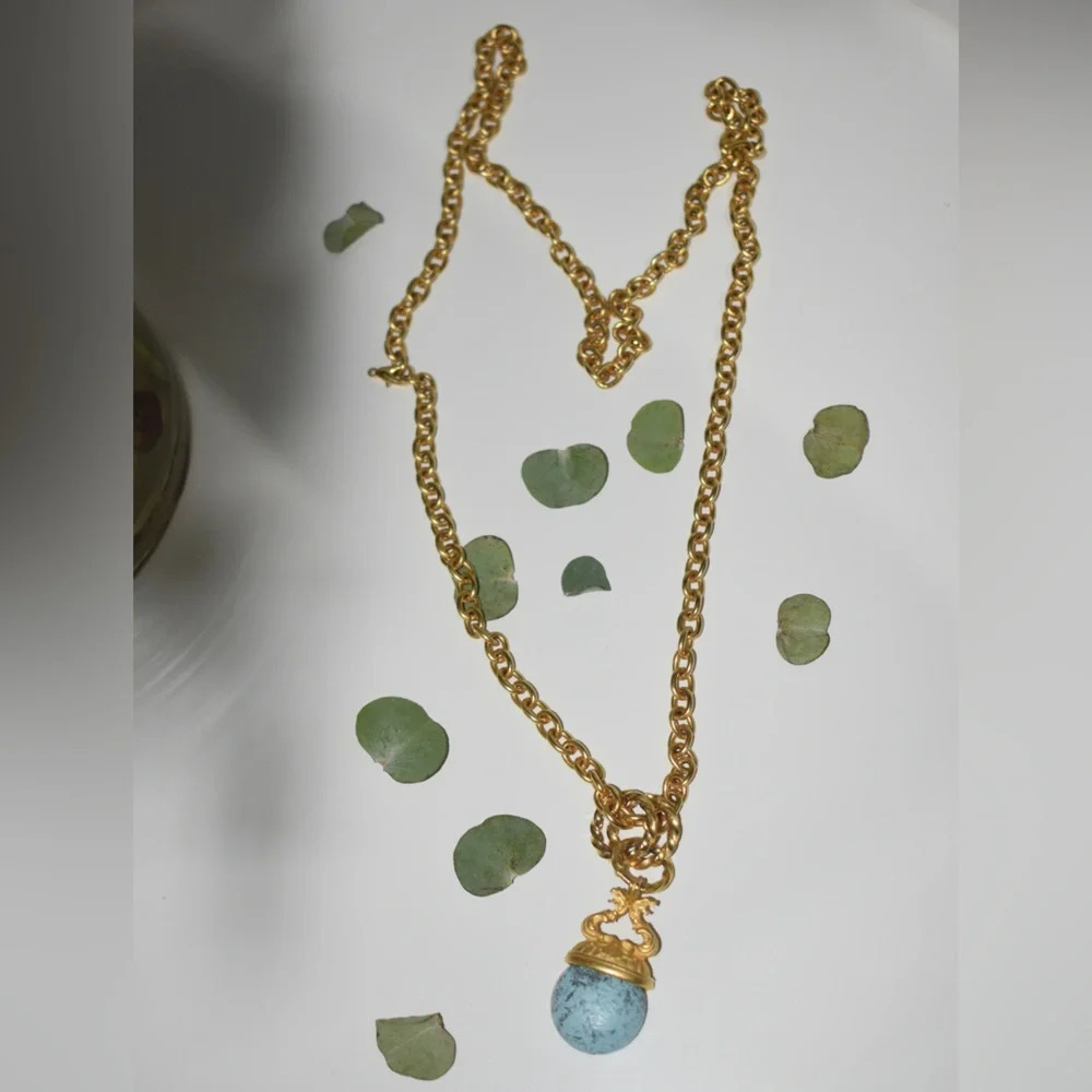 Gold Fancy necklace - Picture 3 of 5